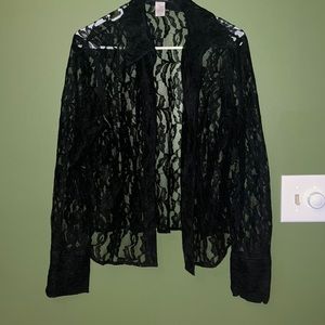 Jones New York lace flower long sleeve